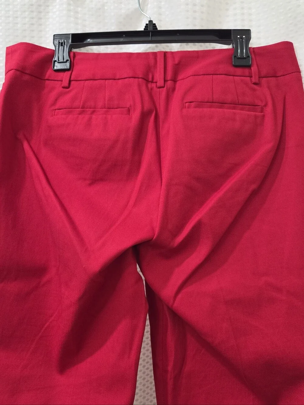 Talbots Hampshire Ankle Pants Red 10 Preppy Classic Business Casual Coastal